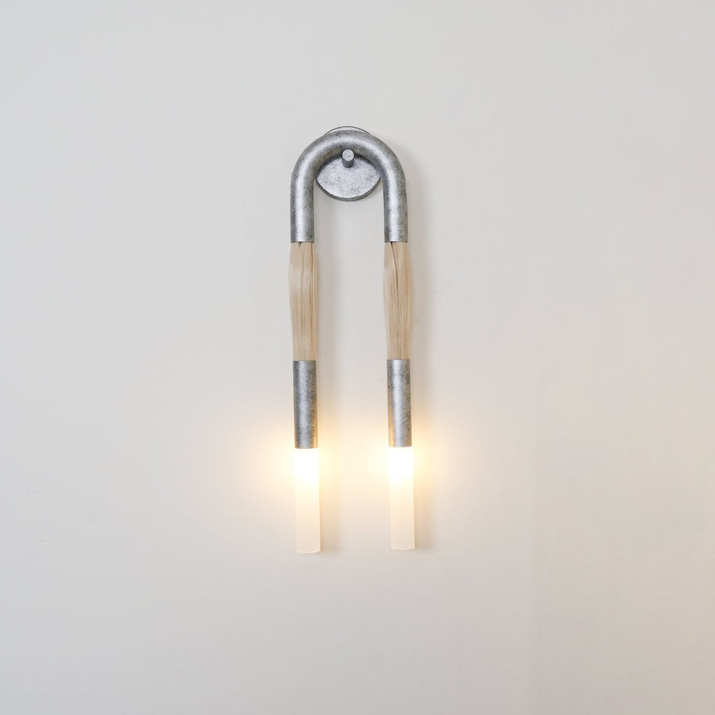 Horsehair Sculptural Wall Light
