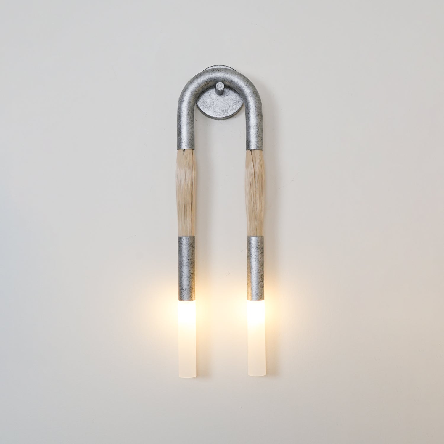 Horsehair Sculptural Wall Light