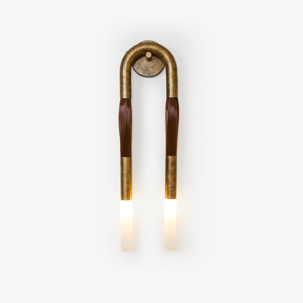 Horsehair Sculptural Wall Light