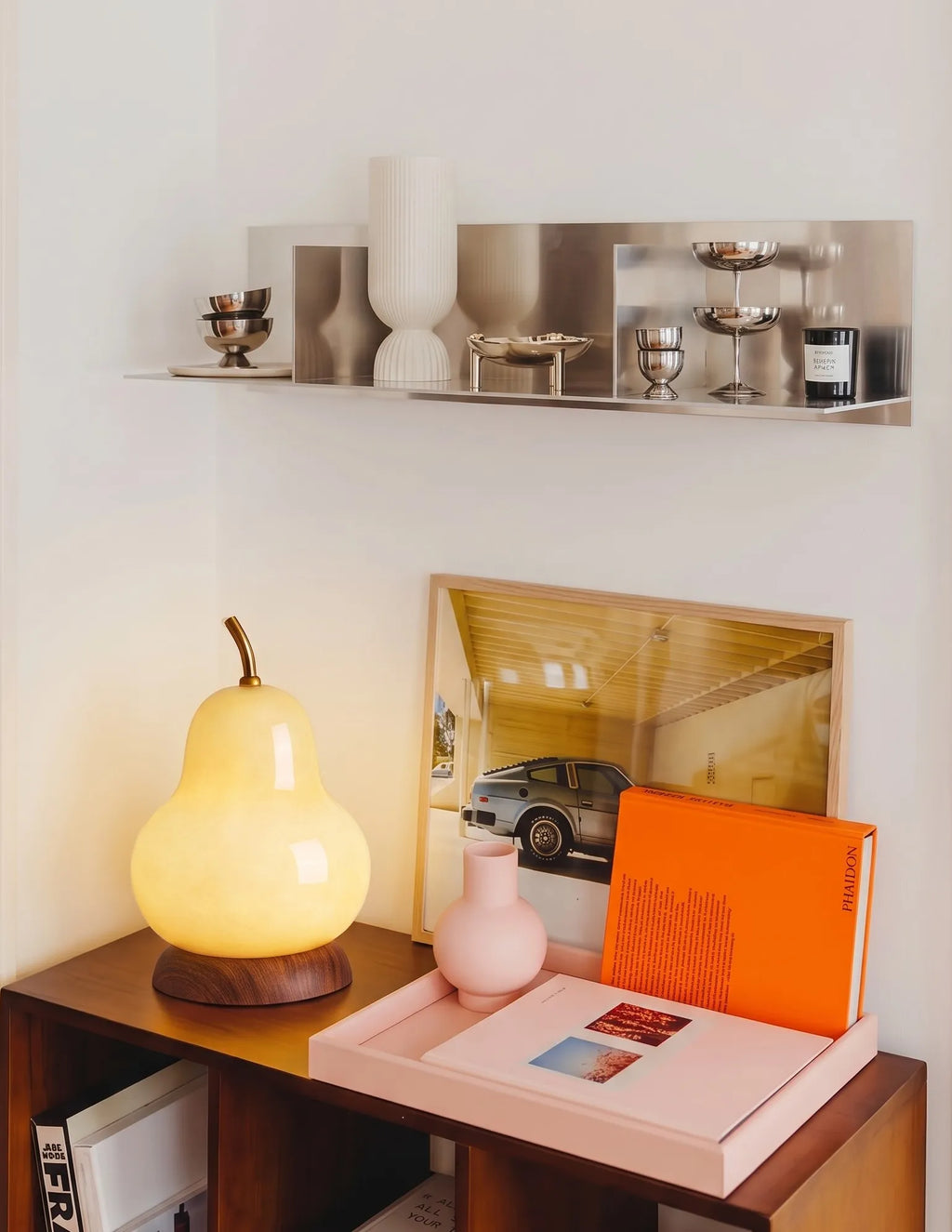 Pear Glass Table Lamp