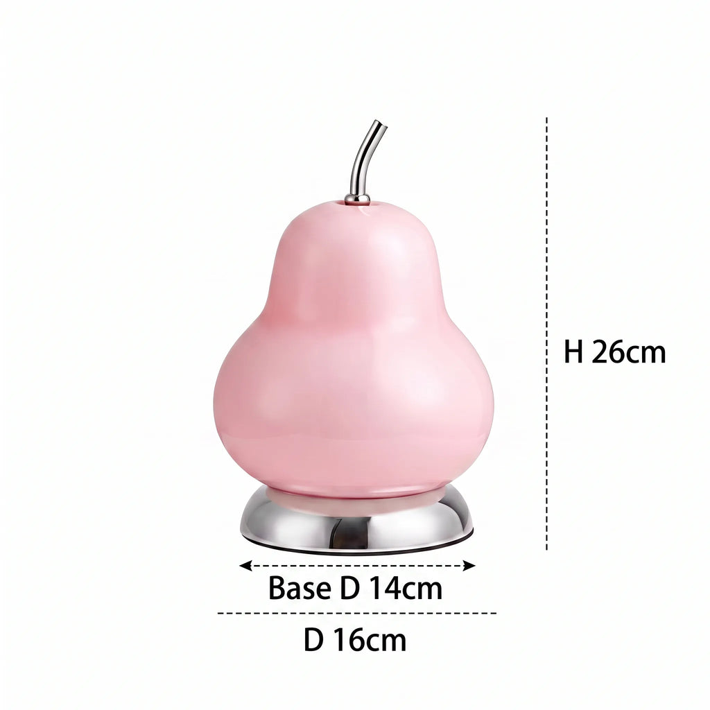 Pear Glass Table Lamp