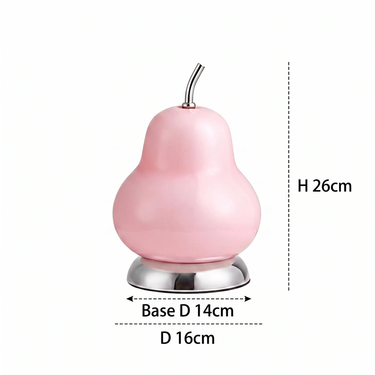 Pear Glass Table Lamp