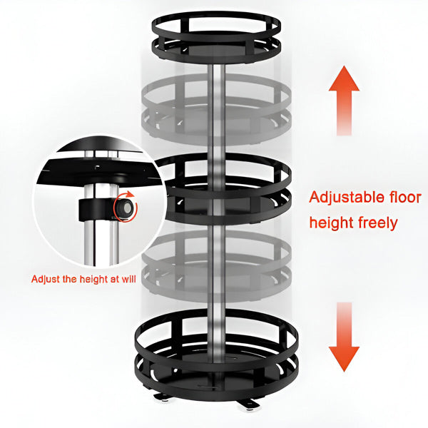 3-Tier Swivel Organiser