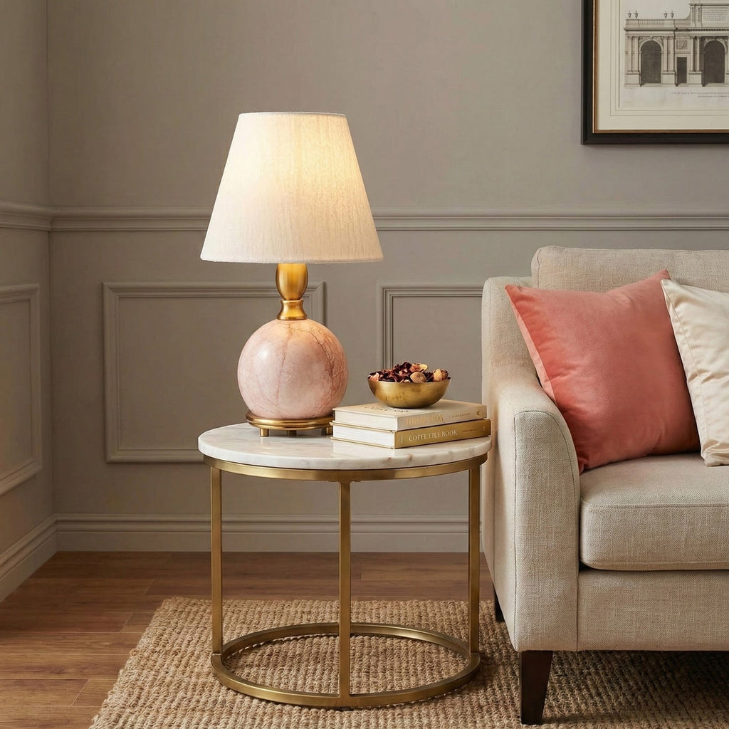 Joelle Marble Table Lamp