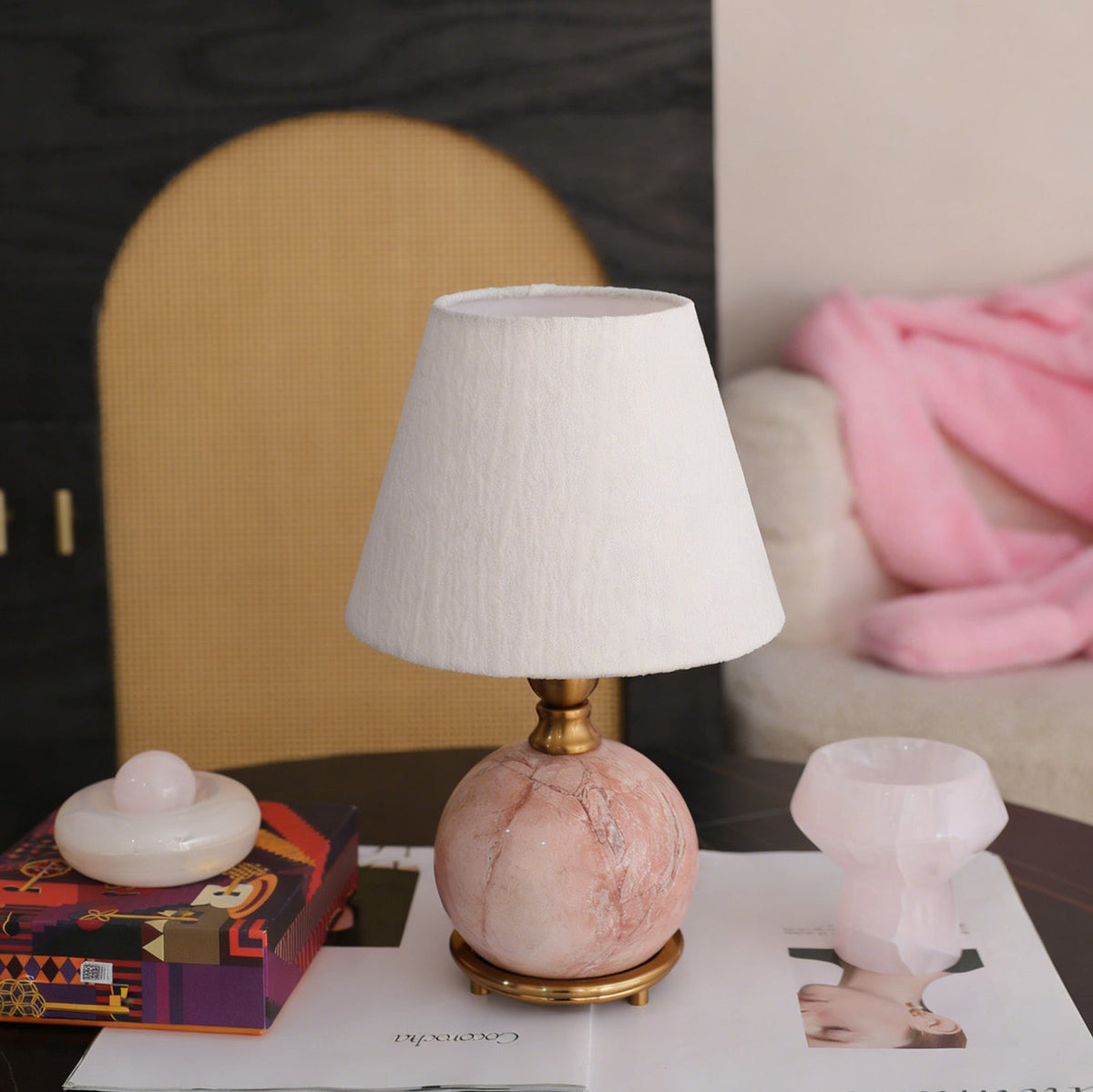 Joelle Marble Table Lamp
