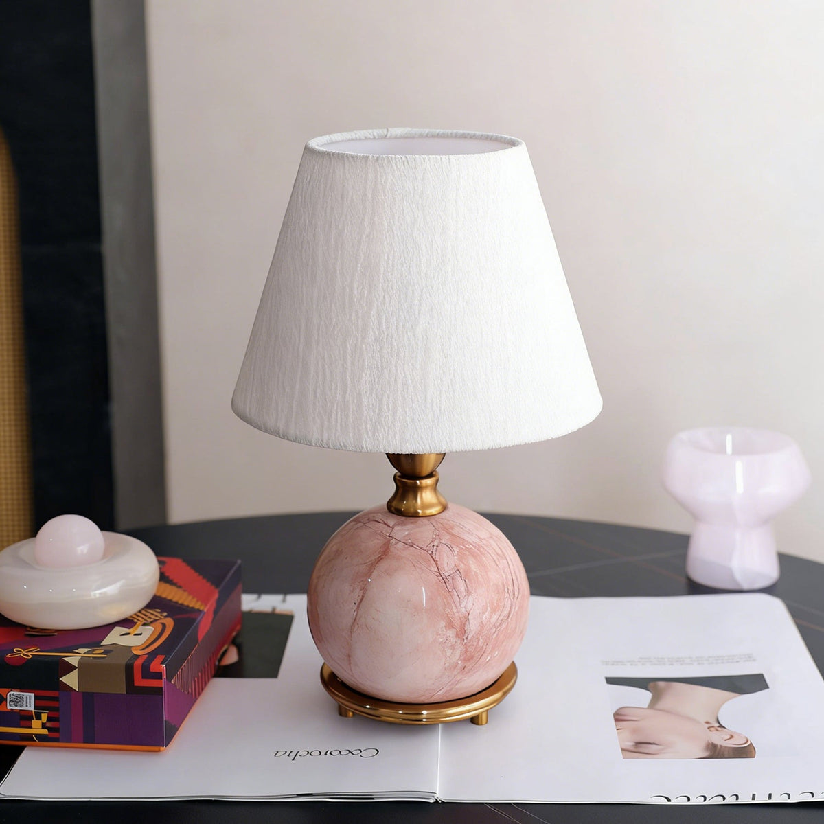 Joelle Marble Table Lamp