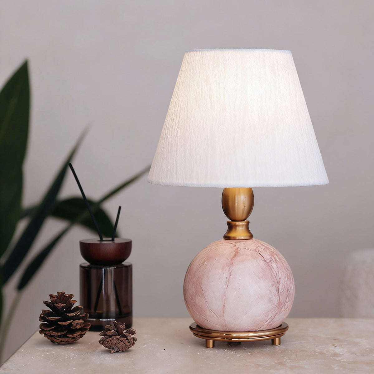 Joelle Marble Table Lamp