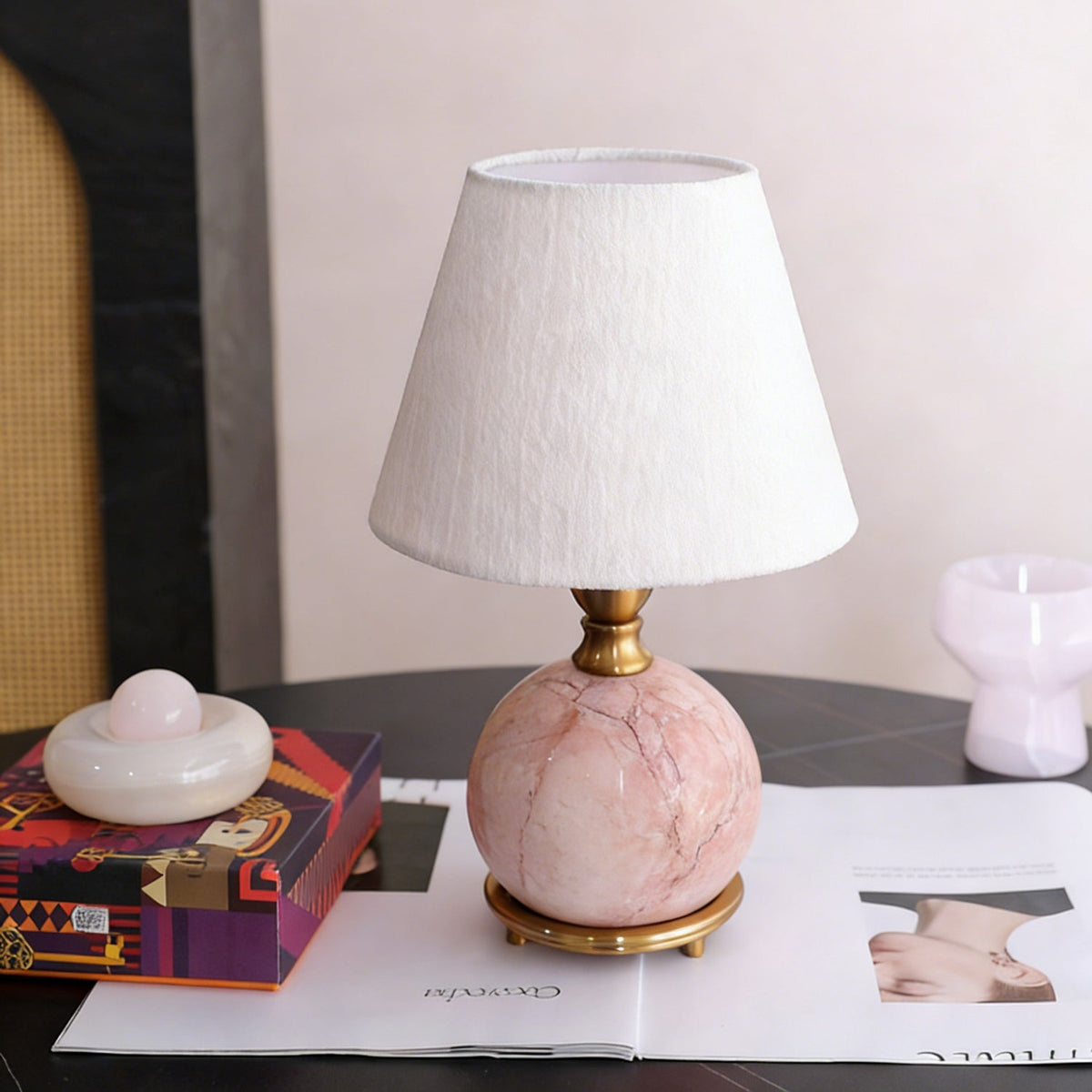 Joelle Marble Table Lamp