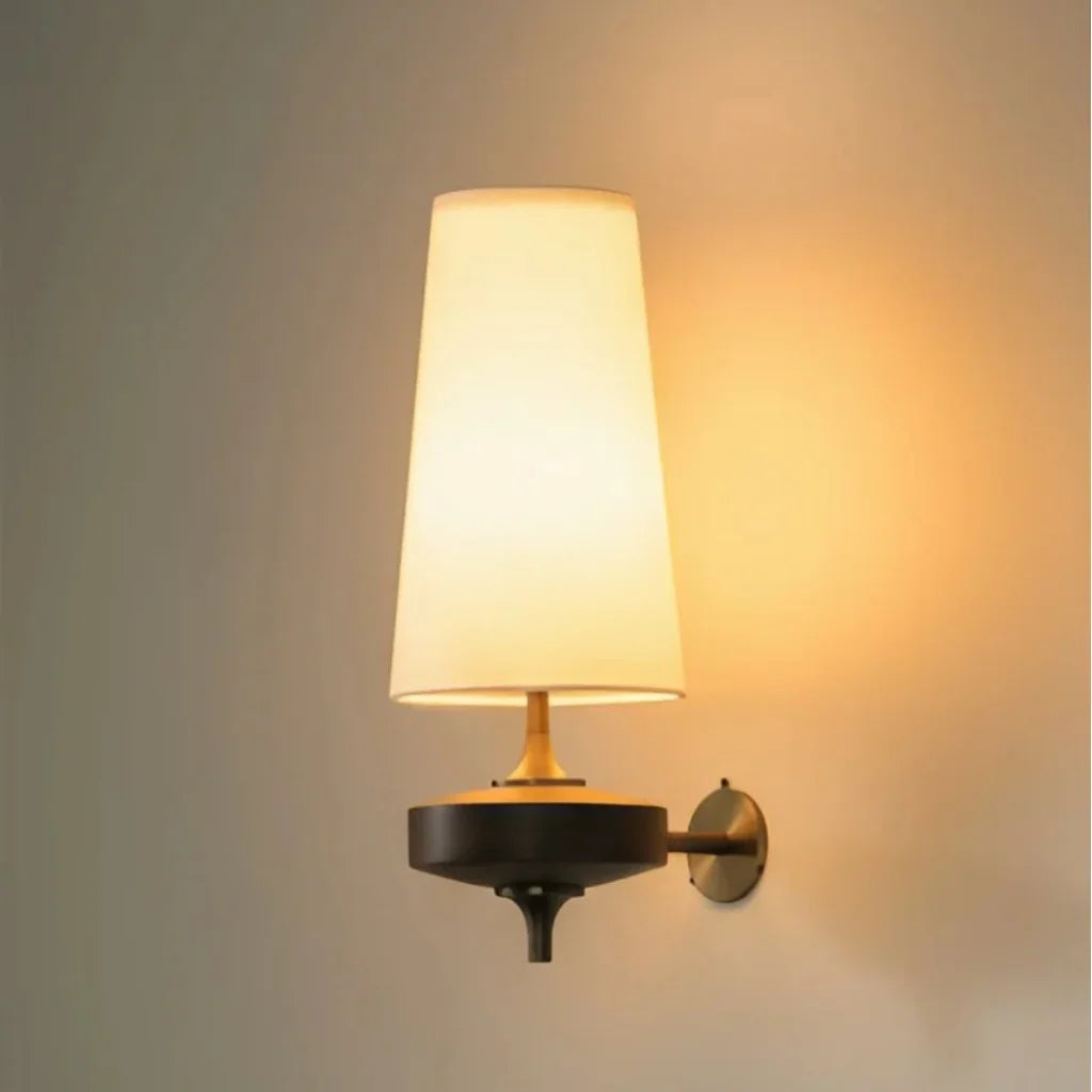 Kaelen Vintage Fabric Wall Sconce