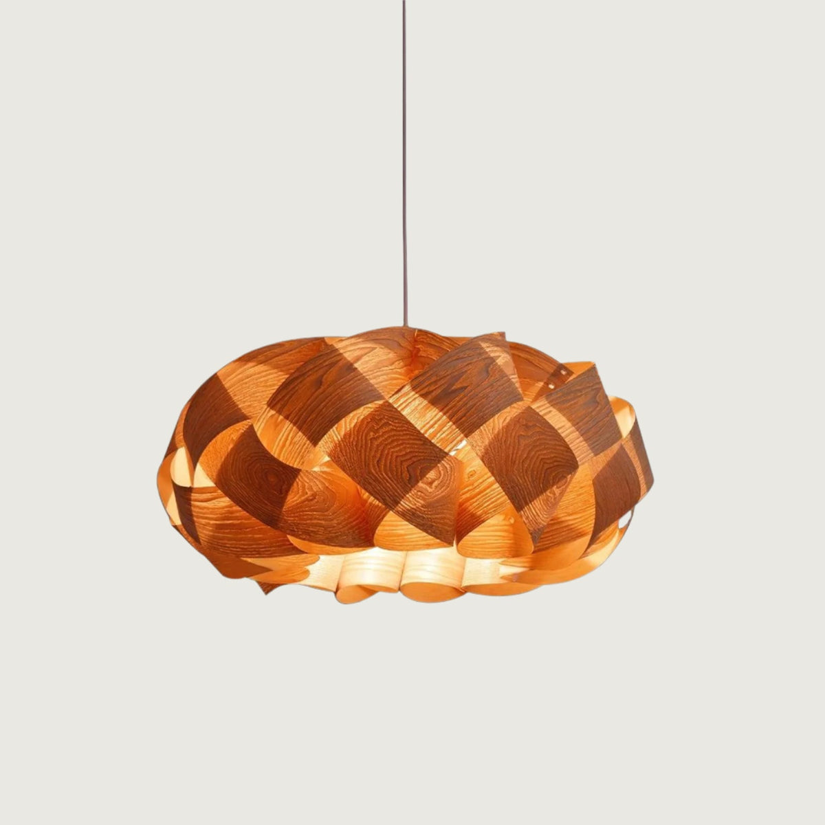 Modern Wood Pendant Light