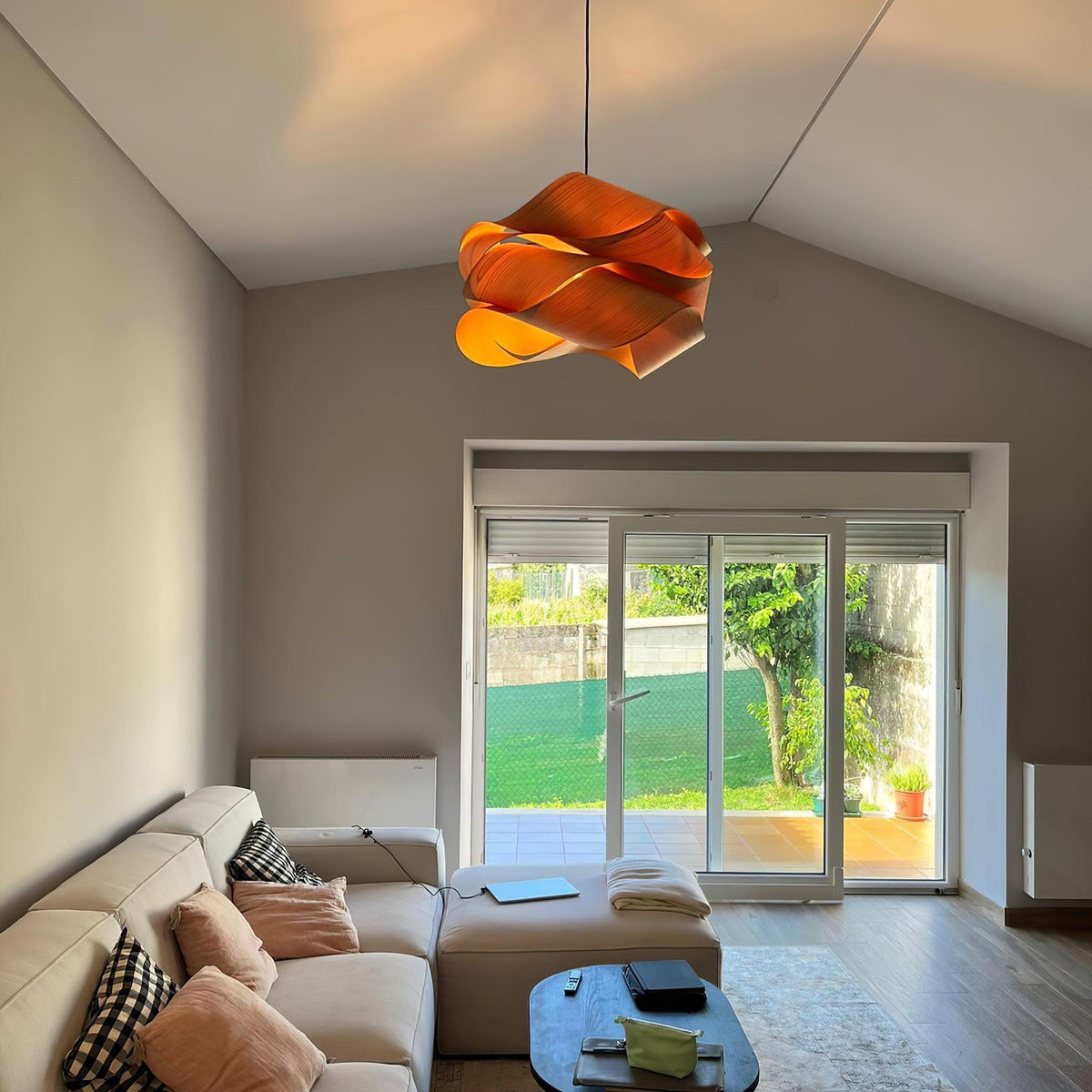 Modern Wood Pendant Light