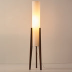 Walnut Wood Floor Lamp