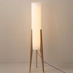 Walnut Wood Floor Lamp