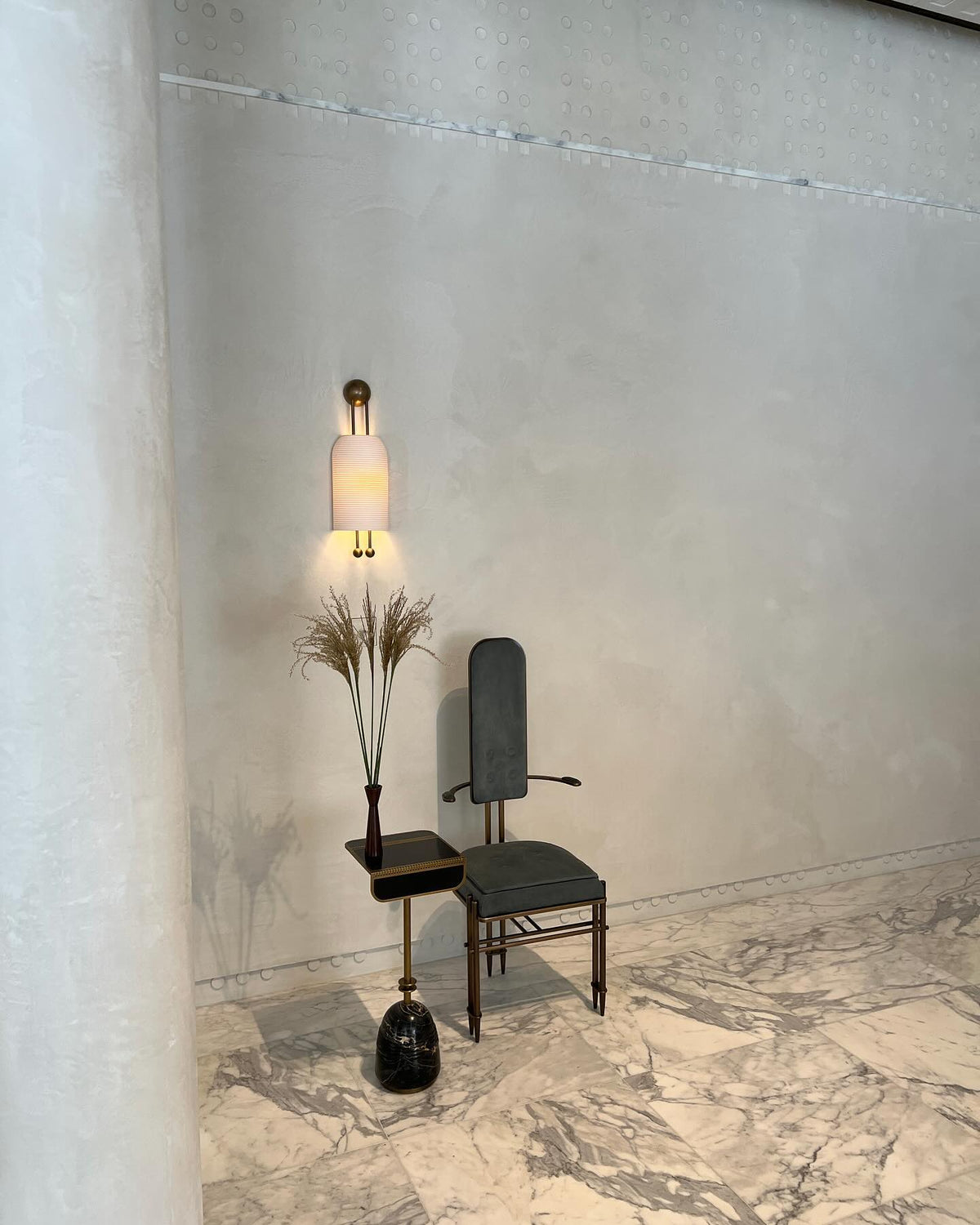 Lantern Glass Wall Sconce
