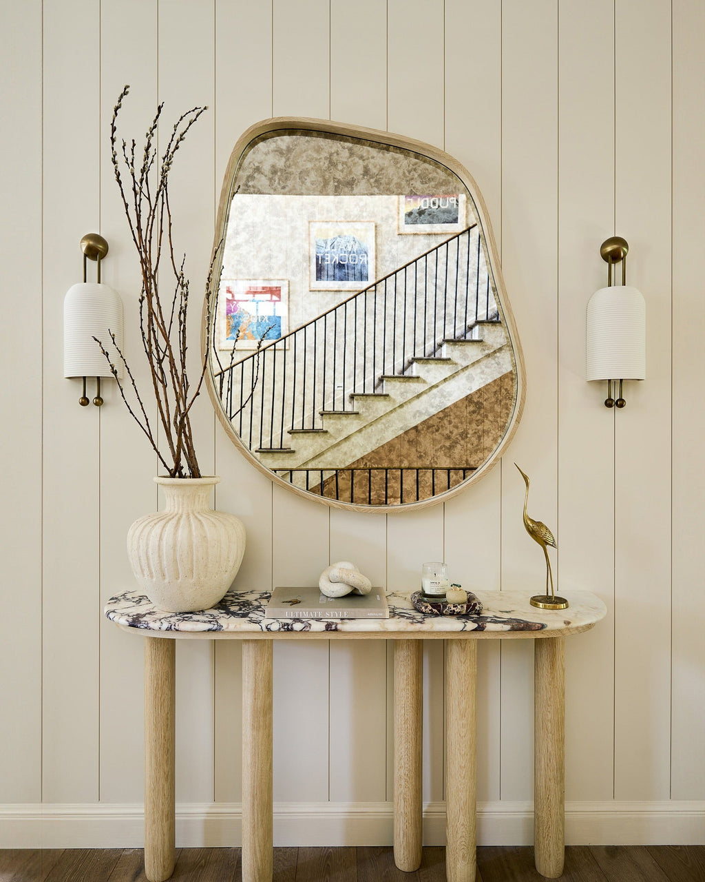 Lantern Glass Wall Sconce
