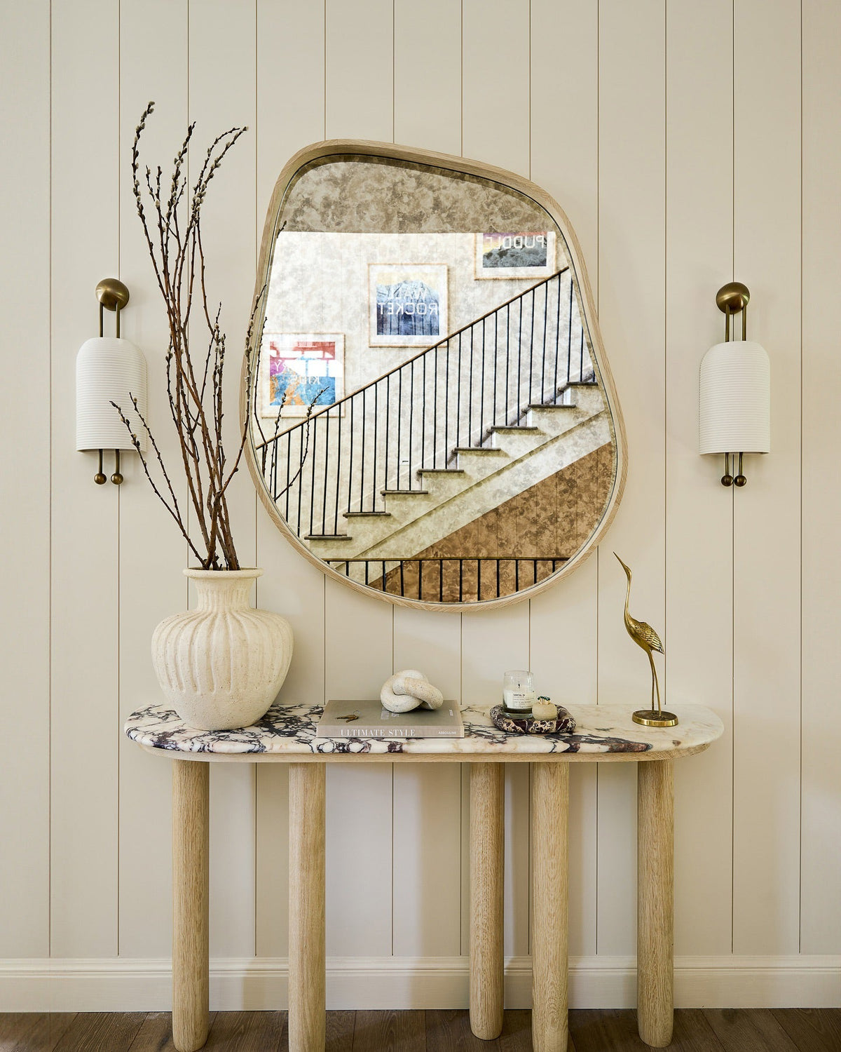 Lantern Glass Wall Sconce
