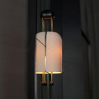 Lantern Glass Wall Sconce