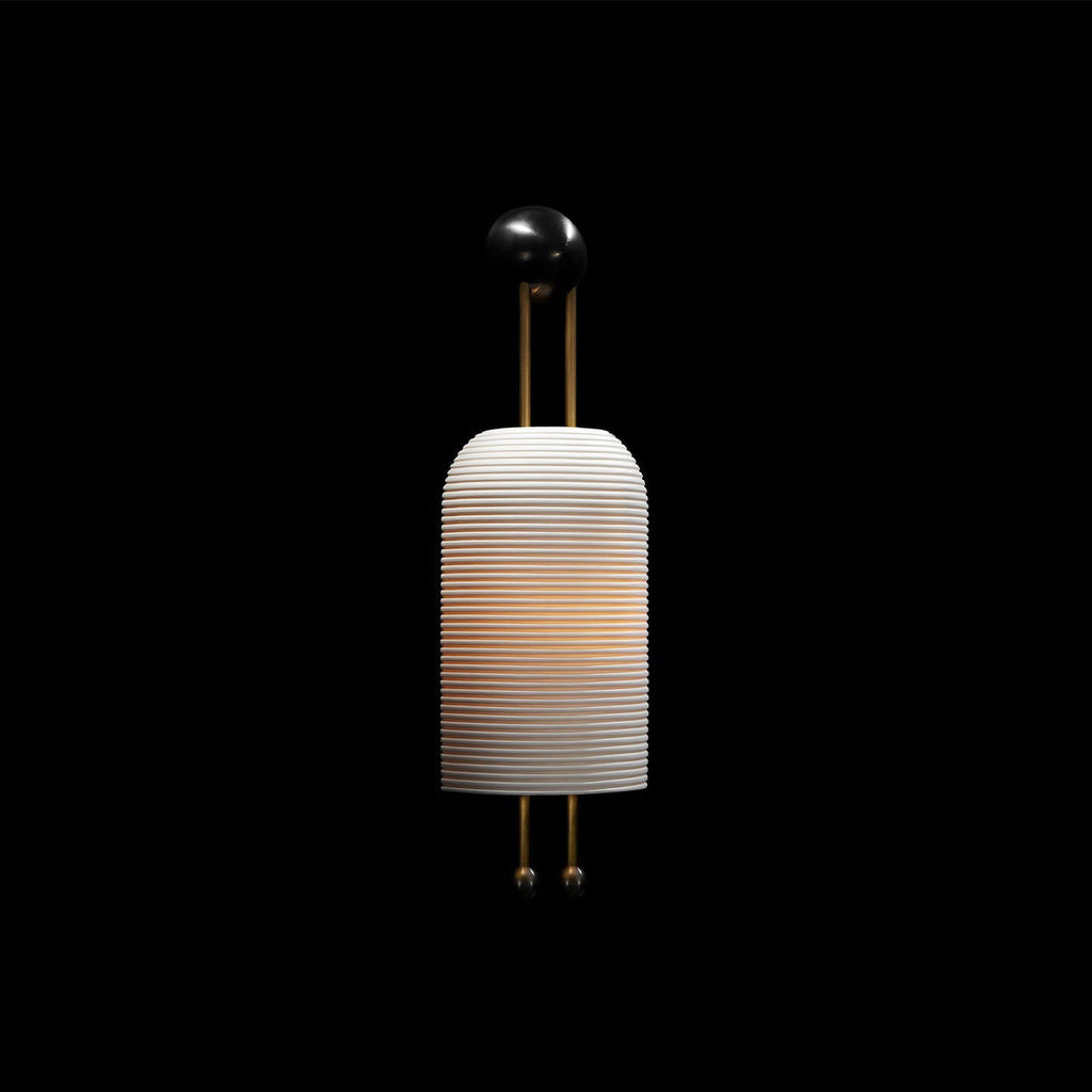 Lantern Glass Wall Sconce