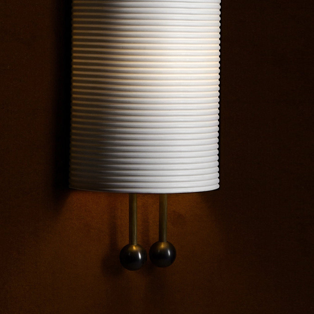 Lantern Glass Wall Sconce