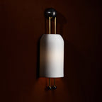 Lantern Glass Wall Sconce