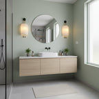 Lantern Glass Wall Sconce