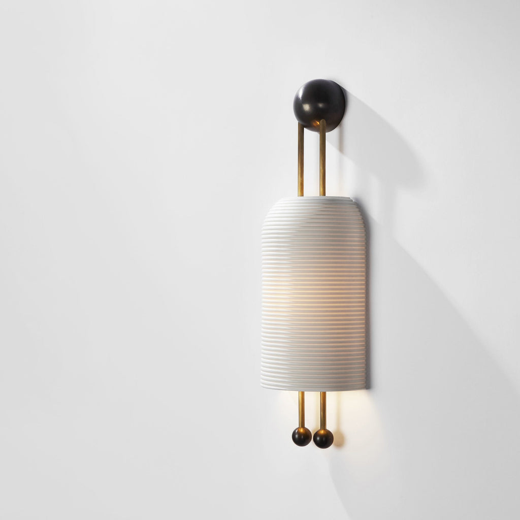 Lantern Glass Wall Sconce