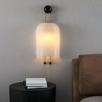 Lantern Glass Wall Sconce
