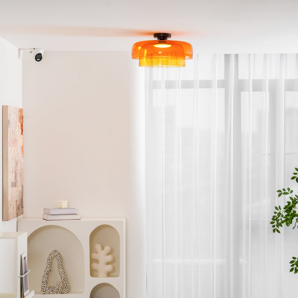 Levels Layered Glass Ceiling Light