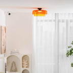 Levels Layered Glass Ceiling Light