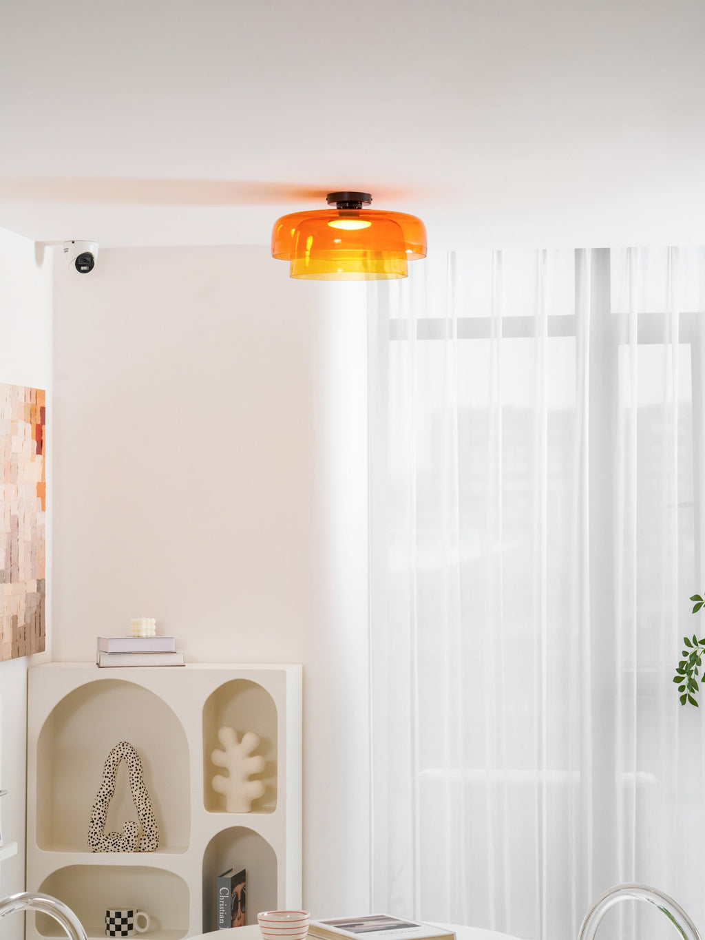 Levels Layered Glass Ceiling Light
