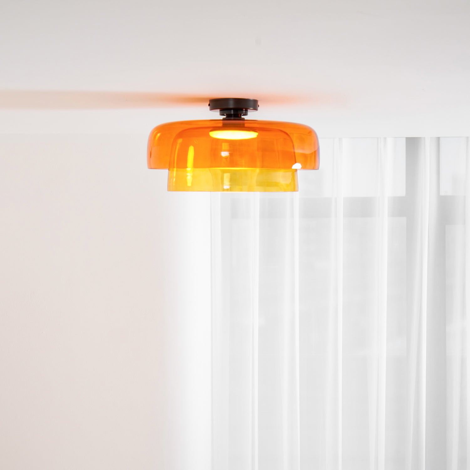 Levels Layered Glass Ceiling Light
