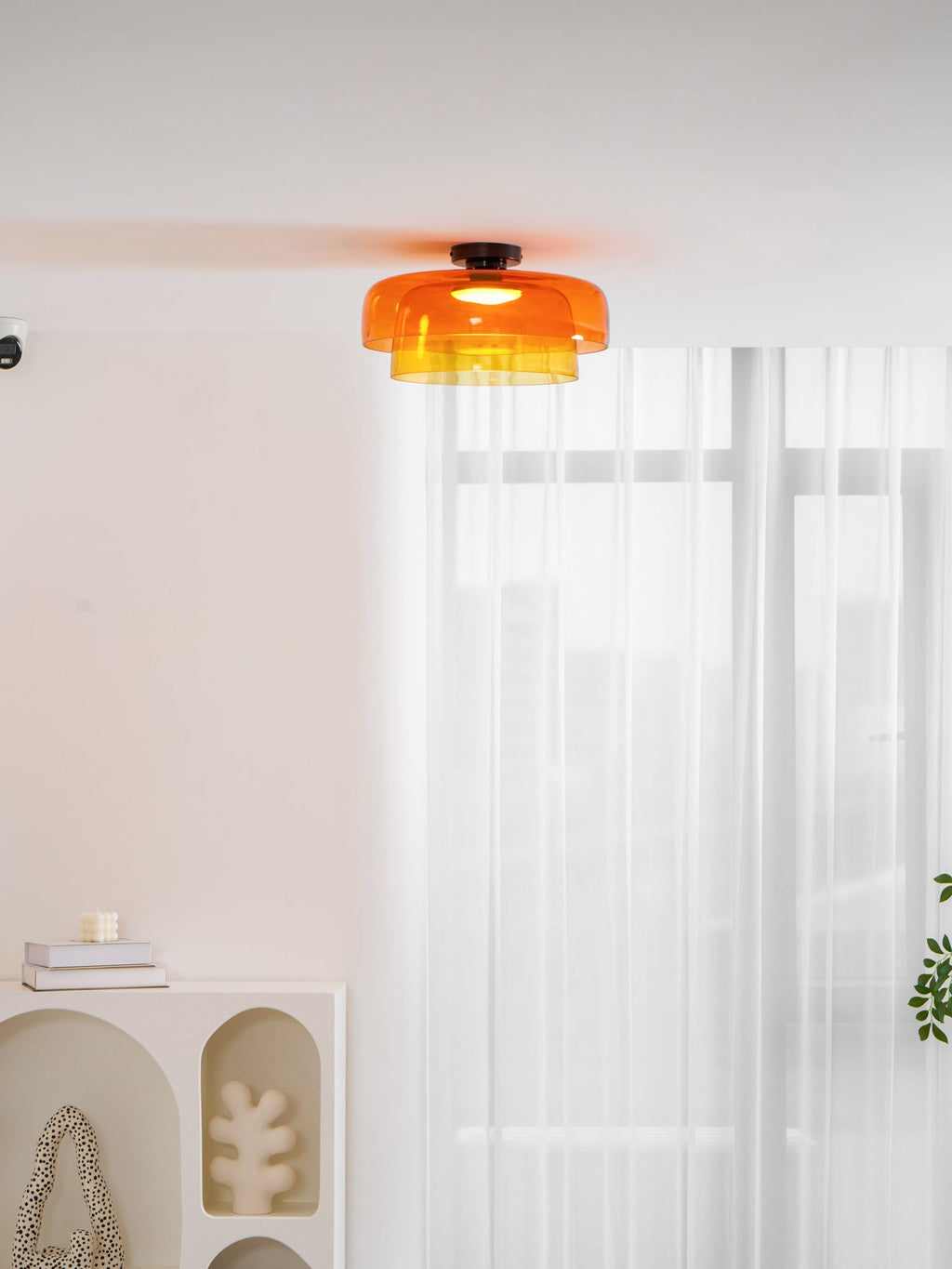 Levels Layered Glass Ceiling Light
