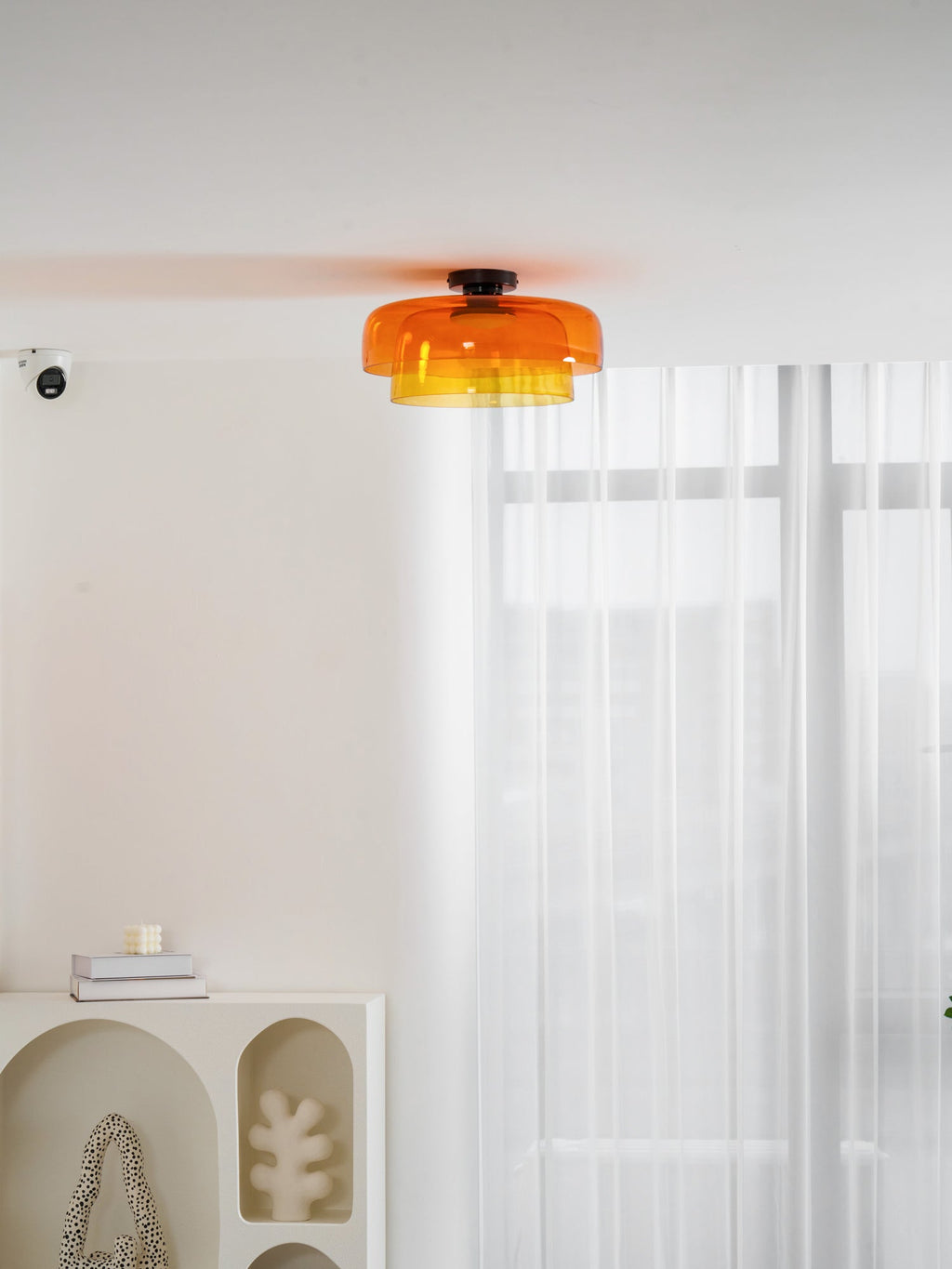 Levels Layered Glass Ceiling Light