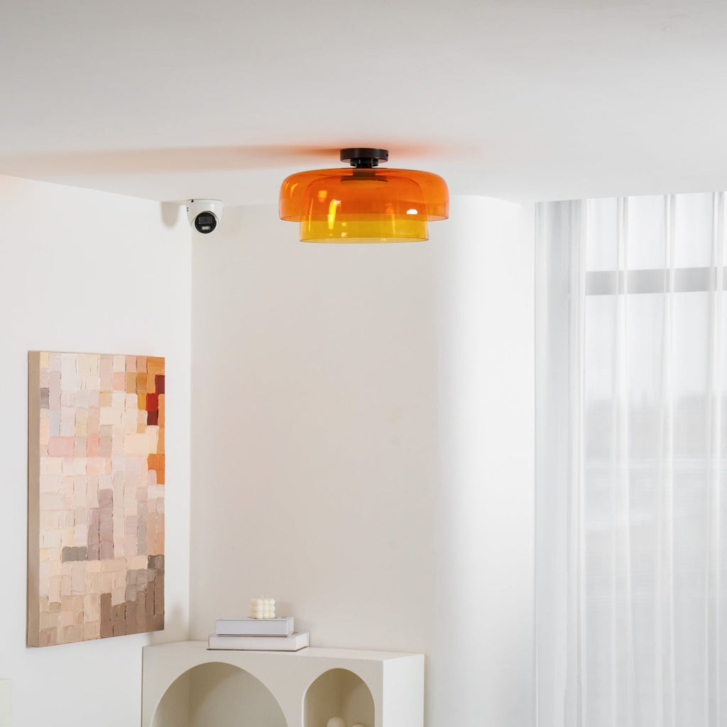 Levels Layered Glass Ceiling Light