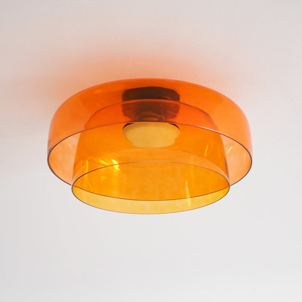 Levels Layered Glass Ceiling Light