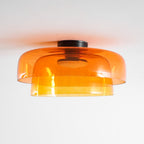 Levels Layered Glass Ceiling Light