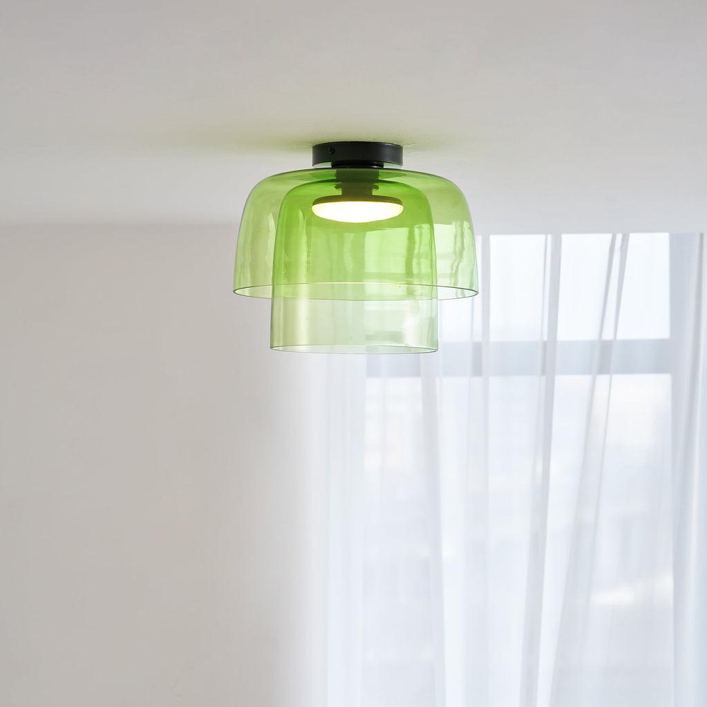Levels Layered Glass Ceiling Light