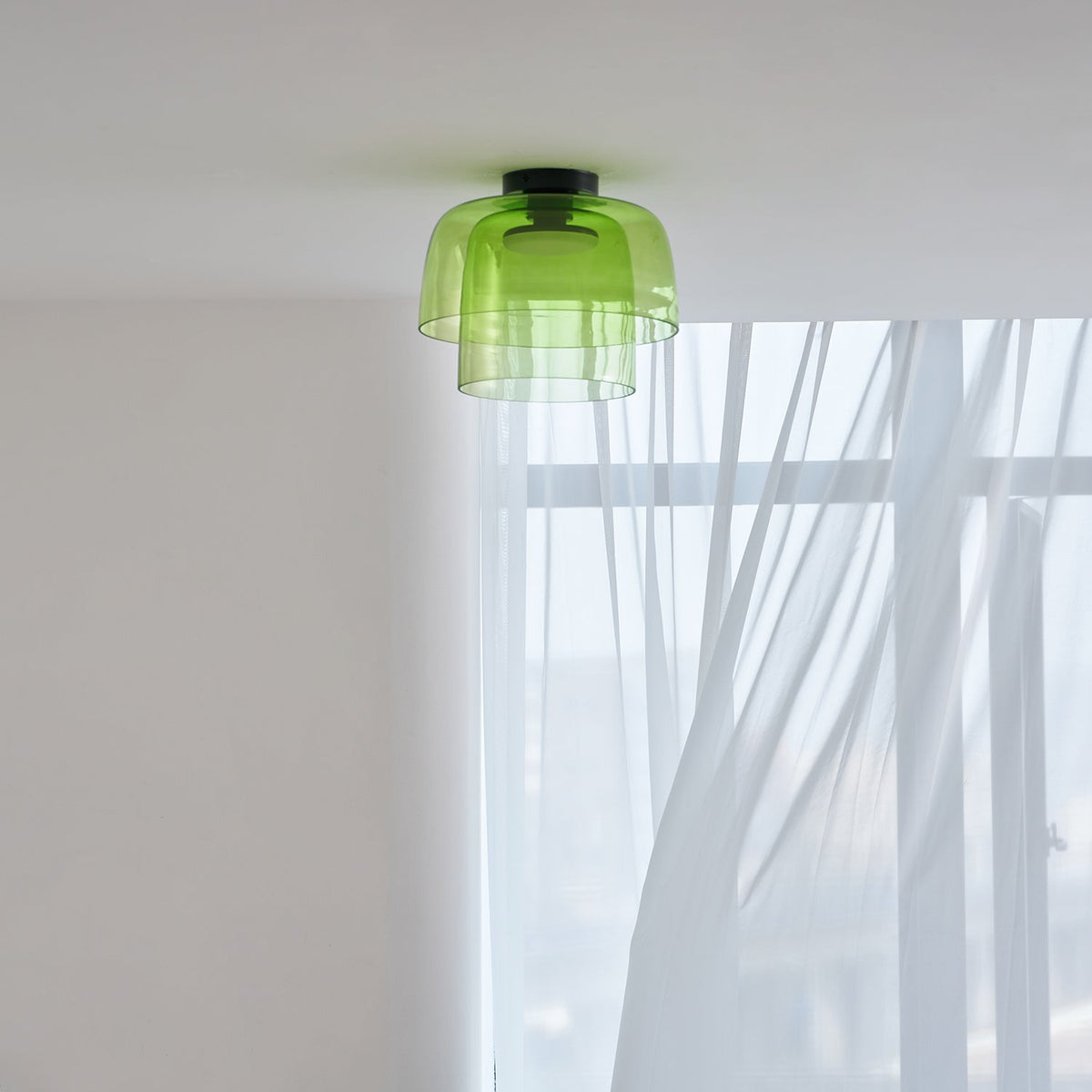 Levels Layered Glass Ceiling Light