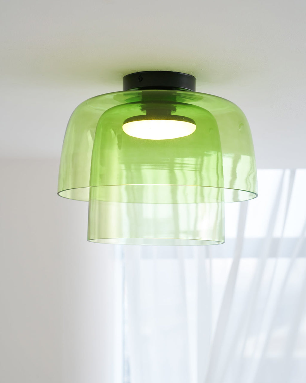 Levels Layered Glass Ceiling Light