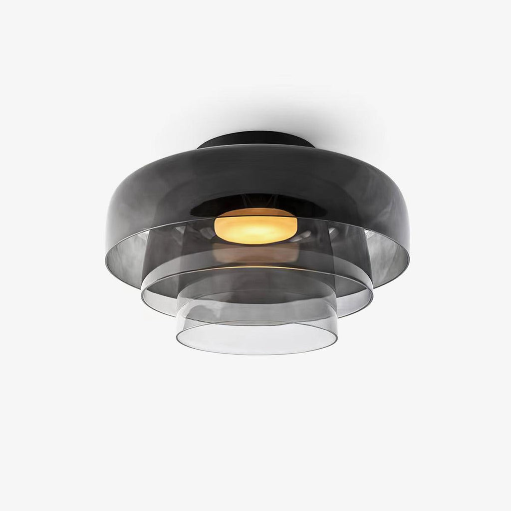 Levels Layered Glass Ceiling Light