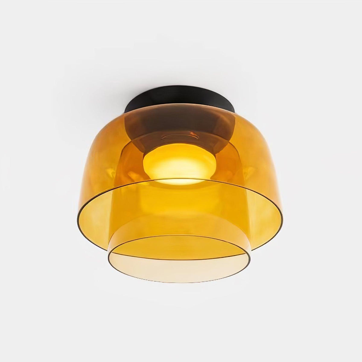Levels Layered Glass Ceiling Light
