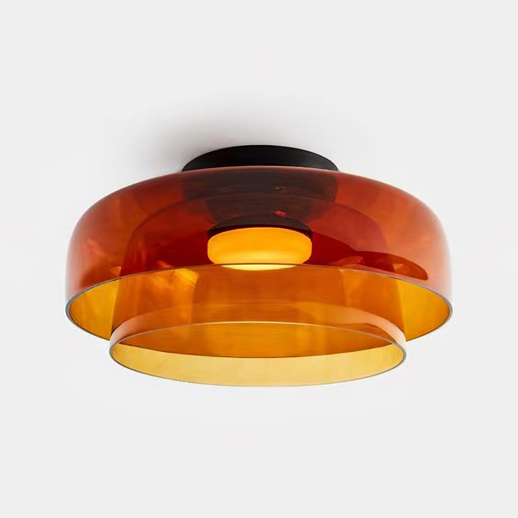 Levels Layered Glass Ceiling Light