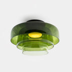 Levels Layered Glass Ceiling Light