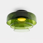 Levels Layered Glass Ceiling Light