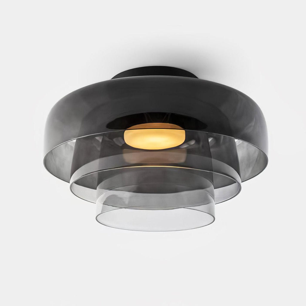 Levels Layered Glass Ceiling Light