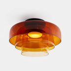 Levels Layered Glass Ceiling Light