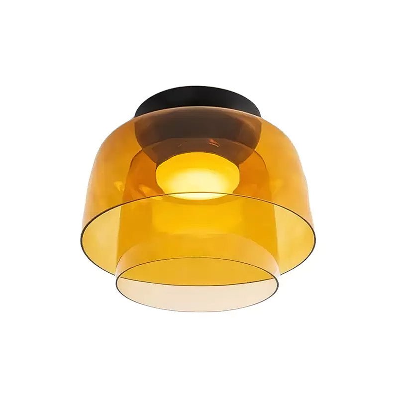 Levels Layered Glass Ceiling Light