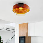 Levels Layered Glass Ceiling Light