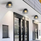 Levels Layered Glass Ceiling Light