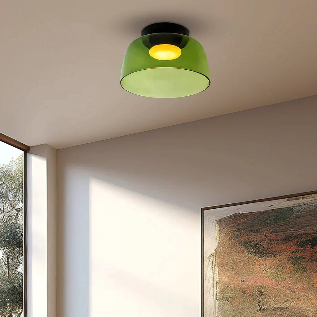 Levels Layered Glass Ceiling Light